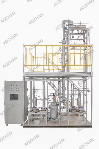 Experimental Apparatus for Batch Distillation of Reactor Reaction